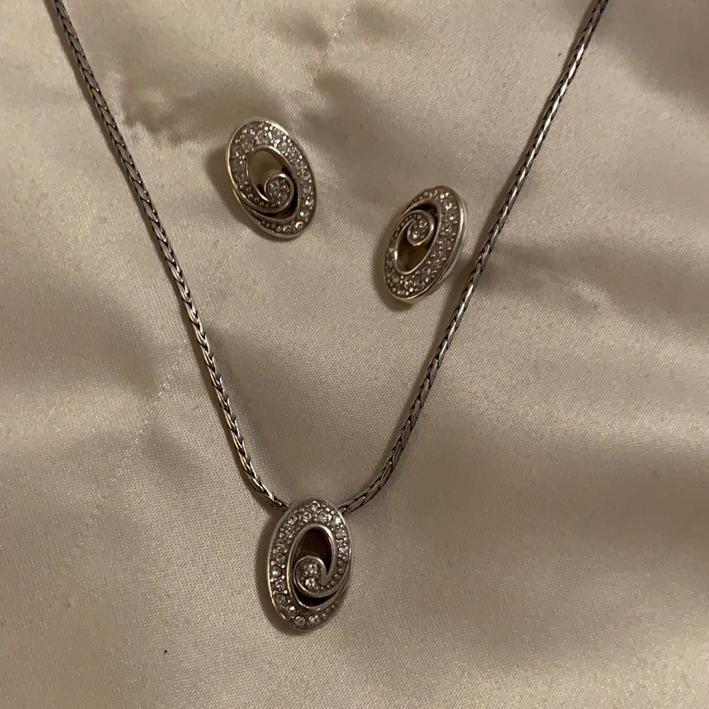 Brighton necklace and earring set